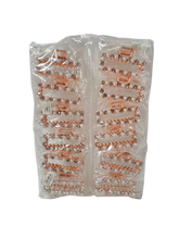 Lve Cleste Par Metal Cu Margelute/strasuri 2-17 12buc/set 50/bax